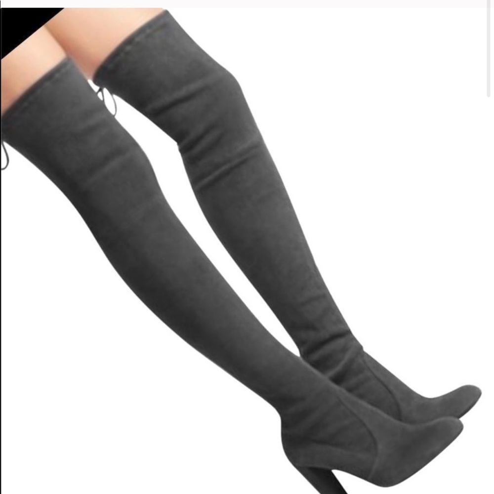 Stuart Weitzman Highland Boot - Size 7.5 - Picture 2 of 8